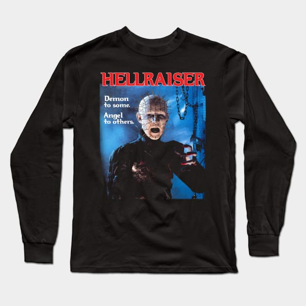 Pinhead Hellraiser Long Sleeve T-Shirt by kevfla